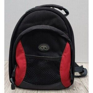 Tamrac Digital SLR Padded Camera Bag Backpack Red Black Travel 12 x 9 x6